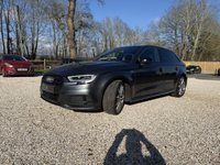 USED 2017 67 AUDI A3 2.0 TDI Black Edition Sportback 5dr Diesel Manual Euro 6 (s/s) (150 ps) ONE OWNER FSH 2 KEYS