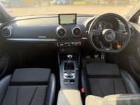 USED 2017 67 AUDI A3 2.0 TDI Black Edition Sportback 5dr Diesel Manual Euro 6 (s/s) (150 ps) ONE OWNER FSH 2 KEYS