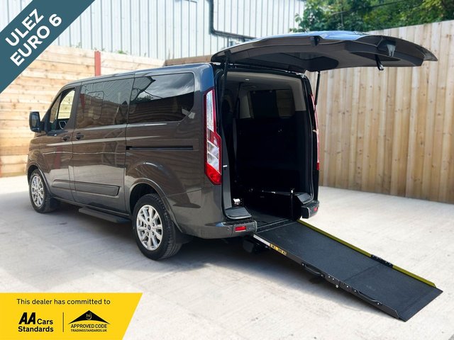 View our Ford Tourneo Custom 4 Seat Auto Wheelchair Accessible Disabled access Vehicle WAV