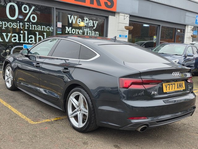 2018 AUDI A5 2.0 TFSI S line Sportback 5dr Petrol S Tronic Euro 6 (s/s) (190 ps) - Photo 8