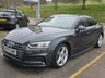 USED 2018 Y AUDI A5 2.0 TFSI S line Sportback 5dr Petrol S Tronic Euro 6 (s/s) (190 ps) 
