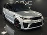 USED 2018 18 LAND ROVER RANGE ROVER SPORT 5.0 P575 V8 SVR SUV 5dr Petrol Auto 4WD Euro 6 (s/s) (575 ps) LAND ROVER WARRANTY, PAN ROOF!
