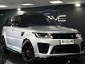 USED 2018 18 LAND ROVER RANGE ROVER SPORT 5.0 P575 V8 SVR SUV 5dr Petrol Auto 4WD Euro 6 (s/s) (575 ps) LAND ROVER WARRANTY, PAN ROOF!