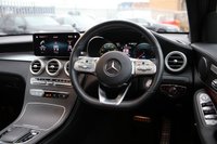 USED 2023 72 MERCEDES-BENZ GLC 2.0 GLC300e 13.5kWh AMG Line (Premium Plus) Coupe 5dr Petrol Plug-in Hybrid G-Tronic+ 4MATIC Euro 6 (s/s) (333 ps) Digital Cockpit