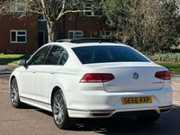 USED 2017 66 VOLKSWAGEN PASSAT 2.0 TDI BlueMotion Tech R-Line Saloon 4dr Diesel Manual Euro 6 (s/s) (150 ps) LOW MILES+LETHER+NAV+PAN ROOF+