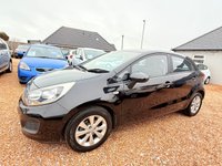 USED 2014 14 KIA RIO 1.25 VR7 Hatchback 5dr Petrol Manual Euro 5 (84 bhp) &pound;35 Tax + Bluetooth + Rear Parking Sensors