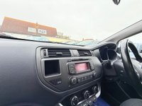 USED 2014 14 KIA RIO 1.25 VR7 Hatchback 5dr Petrol Manual Euro 5 (84 bhp) &pound;35 Tax + Bluetooth + Rear Parking Sensors
