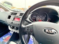 USED 2014 14 KIA RIO 1.25 VR7 Hatchback 5dr Petrol Manual Euro 5 (84 bhp) &pound;35 Tax + Bluetooth + Rear Parking Sensors