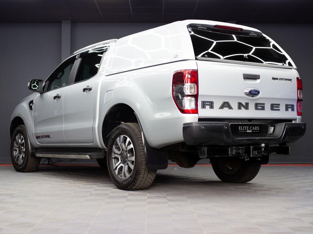 USED 2020 70 FORD RANGER 3.2 TDCi Wildtrak Auto 4WD Euro 6 (s/s) 4dr ALLOYS|HARDTOP CANOPY