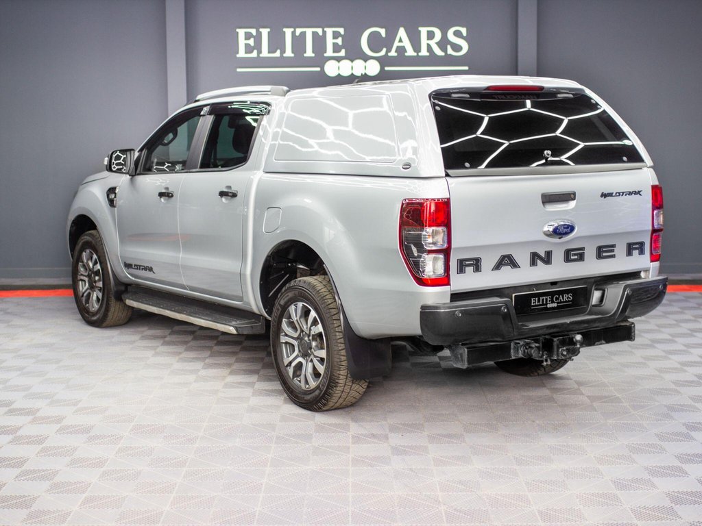 USED 2020 70 FORD RANGER 3.2 TDCi Wildtrak Auto 4WD Euro 6 (s/s) 4dr ALLOYS|HARDTOP CANOPY