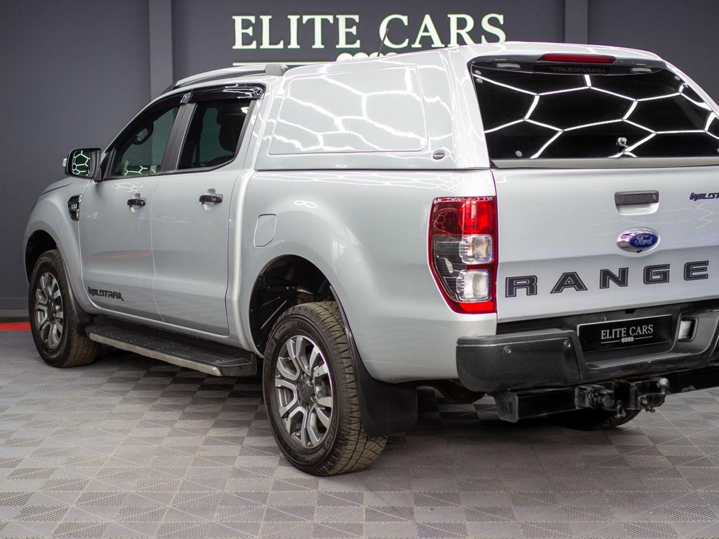 USED 2020 70 FORD RANGER 3.2 TDCi Wildtrak Auto 4WD Euro 6 (s/s) 4dr ALLOYS|HARDTOP CANOPY