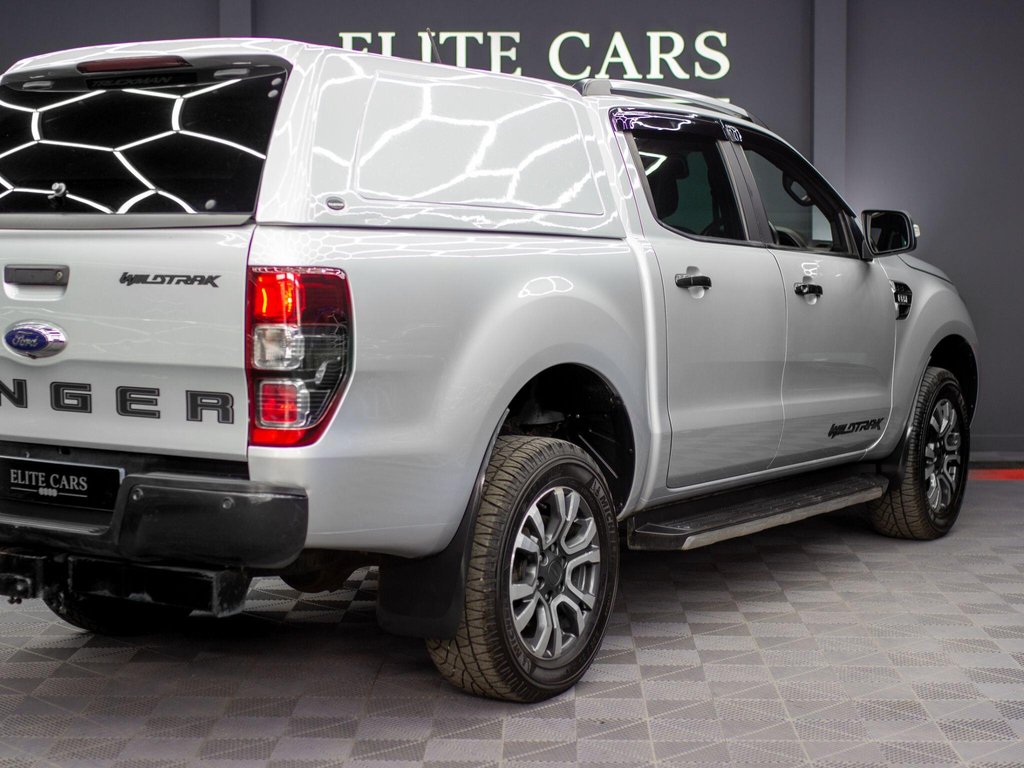 USED 2020 70 FORD RANGER 3.2 TDCi Wildtrak Auto 4WD Euro 6 (s/s) 4dr ALLOYS|HARDTOP CANOPY