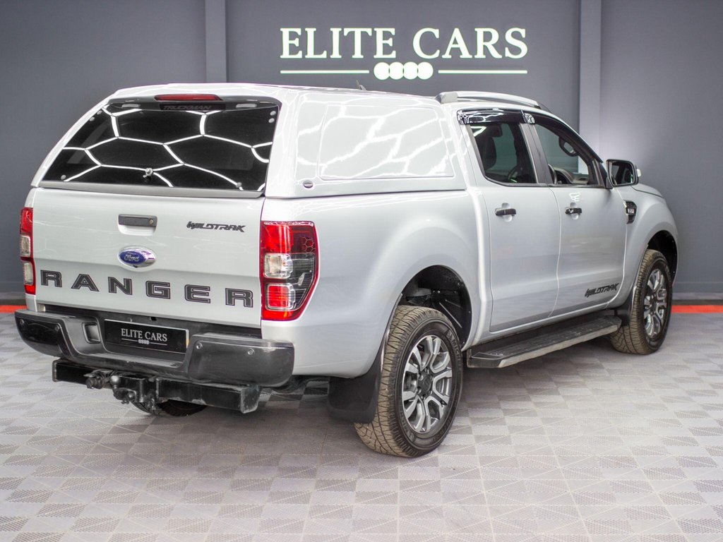 USED 2020 70 FORD RANGER 3.2 TDCi Wildtrak Auto 4WD Euro 6 (s/s) 4dr ALLOYS|HARDTOP CANOPY