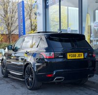 USED 2018 68 LAND ROVER RANGE ROVER SPORT 3.0 SD V6 Autobiography Dynamic SUV 5dr Diesel Auto 4WD Euro 6 (s/s) (306 ps) THIS CAR COMES WITH 6 MONTHS WARRANTY , BREAKDOWN COVER & RECOVERY++  GREAT EXAMPLE OF AUTOMATIC 4 X 4 + APPLE CAR PLAY/ ANDRIOD AUTO + NAVIGATION SYSTEM + BLUETOOTH + DAB RADIO + USB CONNECTION + FRONT AND REAR PARKING SENSORS + REVERSING CAMERA + FULL  LEATHER TRIM  + FRONT HEATED SEATS + REAR HEATED SEATS + FRONT MEMORY SEATS + CRUISE CONTROL + DUAL CLIMATE CONTROL + PRIVACY GLASS + 22 INCH ALLOY WHEELS + FRONT COOLING SEATS DUAL PANAROMIC ROOF/ SUN ROOF + MERIDIAN SOUND SYSTEM +