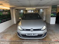 USED 2016 66 VOLKSWAGEN GOLF 2.0 TDI BlueMotion Tech GTD DSG Euro 6 (s/s) 5dr FULL SERVICE HISTORY