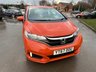 USED 2018 67 HONDA JAZZ 1.3 i-VTEC SE Navi Hatchback 5dr Petrol CVT Euro 6 (s/s) (102 ps) BLUETOOTH, USB, 12m MOT, 2 KEYS