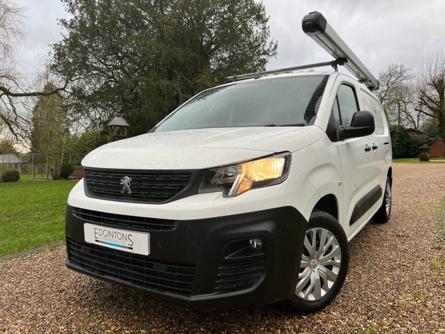 2020 PEUGEOT PARTNER 1.5 BlueHDi 950 Professional Long Panel Van 6dr Diesel Manual LWB Euro 6 (s/s) (100 bhp)