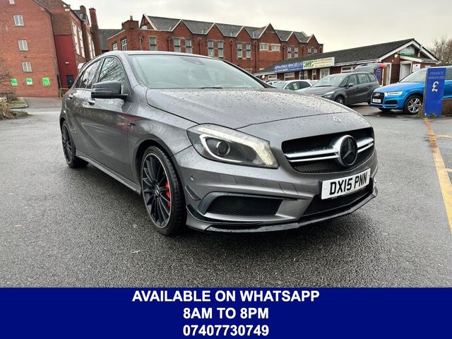 2015 A CLASS 2.0 A45 AMG HATCHBACK 5DR PETROL SPDS DCT 4MATIC EURO 6 S... photo