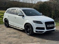 USED 2012 12 AUDI Q7 3.0 TDI V6 S line Plus SUV 5dr Diesel Tiptronic quattro Euro 5 (s/s) (204 ps) GOOD SERVICE HISTORY++ 7 SEATS