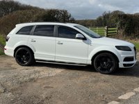USED 2012 12 AUDI Q7 3.0 TDI V6 S line Plus SUV 5dr Diesel Tiptronic quattro Euro 5 (s/s) (204 ps) GOOD SERVICE HISTORY++ 7 SEATS