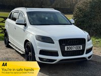 USED 2012 12 AUDI Q7 3.0 TDI V6 S line Plus SUV 5dr Diesel Tiptronic quattro Euro 5 (s/s) (204 ps) GOOD SERVICE HISTORY++ 7 SEATS