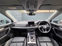 USED 2019 19 AUDI Q5 2.0 TDI 40 Sport SUV 5dr Diesel S Tronic quattro Euro 6 (s/s) (190 ps) 3 Zone Climate control A/C, Leather Seats, Heated Front Seats, Apple Carplay, Android Auto, Cruise control, Bluetooth, Voice control, Power folding heated wingmirrors, DAB radio, Auto Wipers, Auto Lights, LED daytime running lights, Front and Rear parking sensors, LED headlights, USB Input, Drive Modes