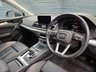 USED 2019 19 AUDI Q5 2.0 TDI 40 Sport SUV 5dr Diesel S Tronic quattro Euro 6 (s/s) (190 ps) 3 Zone Climate control A/C, Leather Seats, Heated Front Seats, Apple Carplay, Android Auto, Cruise control, Bluetooth, Voice control, Power folding heated wingmirrors, DAB radio, Auto Wipers, Auto Lights, LED daytime running lights, Front and Rear parking sensors, LED headlights, USB Input, Drive Modes