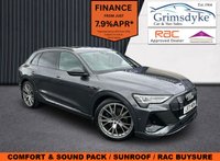 USED 2021 71 AUDI E-TRON 50 Black Edition SUV 5dr Electric Auto quattro 71.2kWh (11kW Charger) (313 ps) ** RAC BUYSURE INSPECTED **