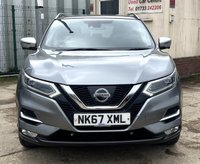 USED 2017 67 NISSAN QASHQAI 1.5 dCi Tekna+ SUV 5dr Diesel Manual Euro 6 (s/s) (110 ps) - 1 OWNER - F/S/H - SAT NAV - HEATED LEATHER - 360 CAMERA - PAN ROOF - CRUISE