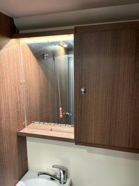 USED 2026 BAILEY PHOENIX + 640 Panther Fixed Island Bed! Motor mover
