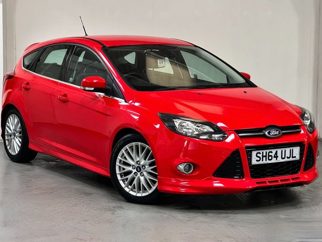 2014 64 Ford Focus 1.6 TDCi Zetec S Hatchback 5dr Diesel Manual Euro 5 (s/s) (115 ps)