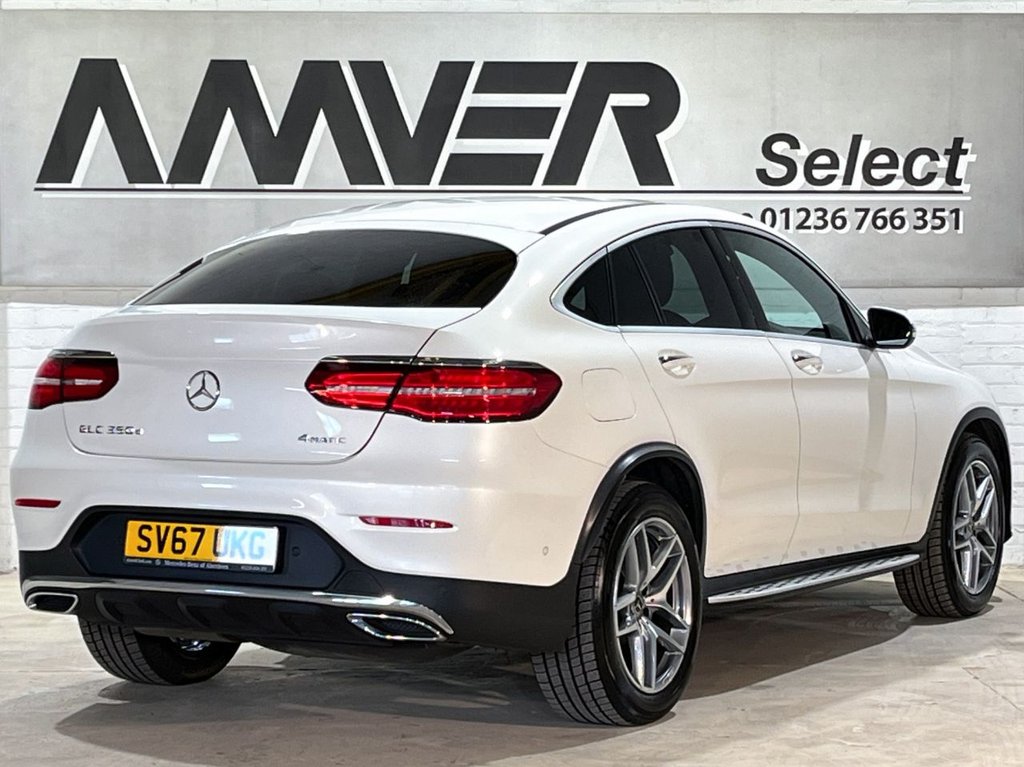 USED 2017 67 MERCEDES-BENZ GLC 3.0 GLC350d V6 AMG Line (Premium Plus) Coupe 5dr Diesel G-Tronic 4MATIC Euro 6 (s/s) (258 ps)