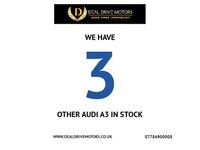 USED 2016 66 AUDI A3 2.0 TDI S line Sportback 5dr Diesel Manual Euro 6 (s/s) (150 ps) CarPlay+Black Alloys+SATNAV