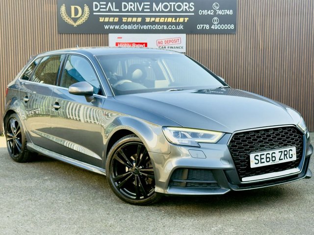 2016 66 Audi A3 2.0 TDI S line Sportback 5dr Diesel Manual Euro 6 (s/s) (150 ps)
