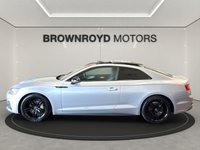 USED 2017 17 AUDI A5 2.0 TDI S line Coupe 2dr Diesel S Tronic quattro Euro 6 (s/s) (190 ps) PAN ROOF+SAT NAV+FSH+8.9% APR