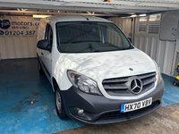 USED 2020 70 MERCEDES-BENZ CITAN 1.5 109 CDI Pure Panel Van 5dr Diesel Manual L2 Euro 6 (94 ps)+2 KEYS+2 FORMER KEEPERS+NO VAT 2 KEYS+2 FORMER KEEPERS+NO VAT+CLIMATE+BLUETOOTH+USB+AUX+CRUISE+HPI CLEAR
