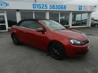 2012 VOLKSWAGEN GOLF 1.6 TDI BlueMotion Tech SE Cabriolet 2dr Diesel Manual Euro 5 (s/s) (105 ps) &pound;4995.00