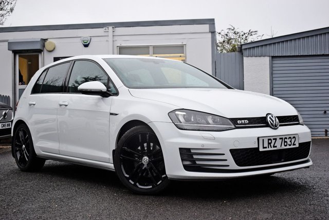 2017 VOLKSWAGEN GOLF 2.0 TDI BlueMotion Tech GTD Hatchback 5dr Diesel DSG Euro 6 (s/s) (184 ps)