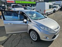 USED 2011 11 FORD FIESTA Silver 1.4 Titanium hatchback, 45,500 miles, ULEZ compliant, Automatic, Air Conditioning, Bluetooth, Cruise Control, 15in alloys and much more! Discover this 2011 Ford Fiesta Titanium, boasting exceptionally low mileage for its age, having covered just 45,500 miles. This well maintained example has had only three owners and benefits from a recent service on 15th August 2024 at 31,569 miles. It comes with a 12 month MOT provided on purchase and a 3 month warranty for your peace of mind. Under the bonnet, you'll find a responsive 1.4 litre petrol engine, paired with the desirable Titanium trim and its included City Pack, offering enhanced