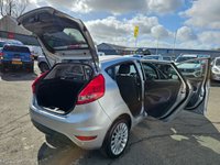 USED 2011 11 FORD FIESTA Silver 1.4 Titanium hatchback, 45,500 miles, ULEZ compliant, Automatic, Air Conditioning, Bluetooth, Cruise Control, 15in alloys and much more! Discover this 2011 Ford Fiesta Titanium, boasting exceptionally low mileage for its age, having covered just 45,500 miles. This well maintained example has had only three owners and benefits from a recent service on 15th August 2024 at 31,569 miles. It comes with a 12 month MOT provided on purchase and a 3 month warranty for your peace of mind. Under the bonnet, you'll find a responsive 1.4 litre petrol engine, paired with the desirable Titanium trim and its included City Pack, offering enhanced