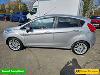 USED 2011 11 FORD FIESTA Silver 1.4 Titanium hatchback, 45,500 miles, ULEZ compliant, Automatic, Air Conditioning, Bluetooth, Cruise Control, 15in alloys and much more! Discover this 2011 Ford Fiesta Titanium, boasting exceptionally low mileage for its age, having covered just 45,500 miles. This well maintained example has had only three owners and benefits from a recent service on 15th August 2024 at 31,569 miles. It comes with a 12 month MOT provided on purchase and a 3 month warranty for your peace of mind. Under the bonnet, you'll find a responsive 1.4 litre petrol engine, paired with the desirable Titanium trim and its included City Pack, offering enhanced