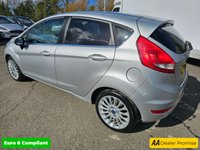 USED 2011 11 FORD FIESTA Silver 1.4 Titanium hatchback, 45,500 miles, ULEZ compliant, Automatic, Air Conditioning, Bluetooth, Cruise Control, 15in alloys and much more! Discover this 2011 Ford Fiesta Titanium, boasting exceptionally low mileage for its age, having covered just 45,500 miles. This well maintained example has had only three owners and benefits from a recent service on 15th August 2024 at 31,569 miles. It comes with a 12 month MOT provided on purchase and a 3 month warranty for your peace of mind. Under the bonnet, you'll find a responsive 1.4 litre petrol engine, paired with the desirable Titanium trim and its included City Pack, offering enhanced