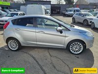 USED 2011 11 FORD FIESTA Silver 1.4 Titanium hatchback, 45,500 miles, ULEZ compliant, Automatic, Air Conditioning, Bluetooth, Cruise Control, 15in alloys and much more! Discover this 2011 Ford Fiesta Titanium, boasting exceptionally low mileage for its age, having covered just 45,500 miles. This well maintained example has had only three owners and benefits from a recent service on 15th August 2024 at 31,569 miles. It comes with a 12 month MOT provided on purchase and a 3 month warranty for your peace of mind. Under the bonnet, you'll find a responsive 1.4 litre petrol engine, paired with the desirable Titanium trim and its included City Pack, offering enhanced