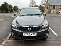 USED 2016 66 SSANGYONG KORANDO SPORTS 2.0D EX Pickup Double Cab 4dr Diesel Manual 4WD Euro 5 (155 ps) 2 FORMER KEEPERS, ONLY 67972 MILES FROM NEW, FULL SERVICE HISTORY "NO VAT"
