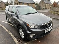 USED 2016 66 SSANGYONG KORANDO SPORTS 2.0D EX Pickup Double Cab 4dr Diesel Manual 4WD Euro 5 (155 ps) 2 FORMER KEEPERS, ONLY 67972 MILES FROM NEW, FULL SERVICE HISTORY "NO VAT"