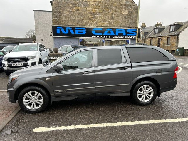 View our Ssangyong Korando Sports 2.0D EX Pickup Double Cab 4dr Diesel Manual 4WD Euro 5 (155 ps)