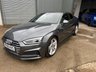 USED 2017 66 AUDI A5 2.0 TDI S line S Tronic Euro 6 (s/s) 2dr MINT+FSH+DRIVES LOVELY