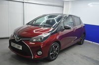 USED 2017 17 TOYOTA YARIS 1.33 Dual VVT-i Design Hatchback 5dr Petrol Manual Euro 6 (99 ps) Reverse Camera - Cruise Control - DAB Radio