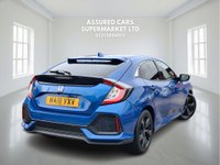 USED 2018 18 HONDA CIVIC 1.0 VTEC Turbo SR Hatchback 5dr Petrol CVT Euro 6 (s/s) (126 ps) Auto_1.0_Petrol_Turbo_UlezFree
