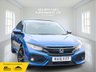 USED 2018 18 HONDA CIVIC 1.0 VTEC Turbo SR Hatchback 5dr Petrol CVT Euro 6 (s/s) (126 ps) Auto_1.0_Petrol_Turbo_UlezFree